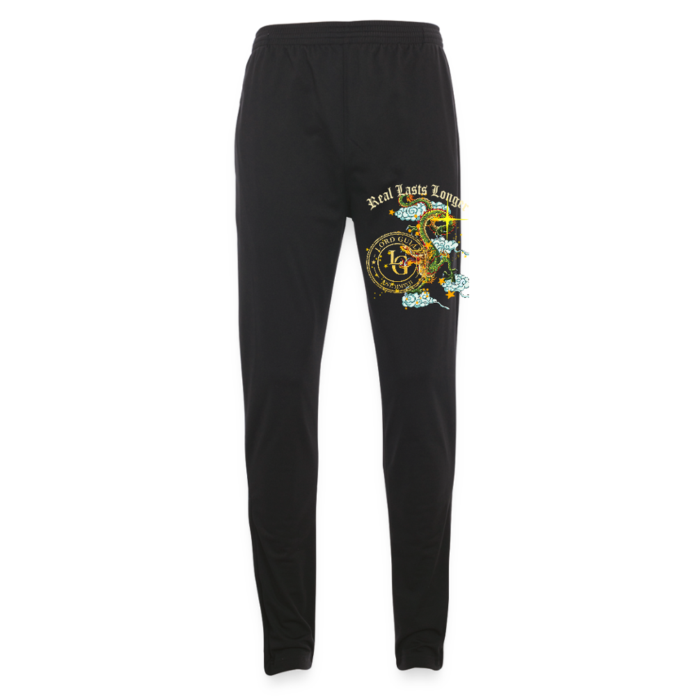 Sportswear Unisex Dragon Joggers - black