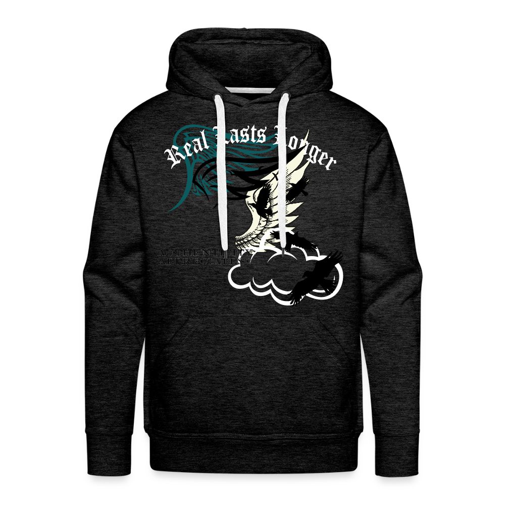 Wings Premium Hoodie - charcoal grey