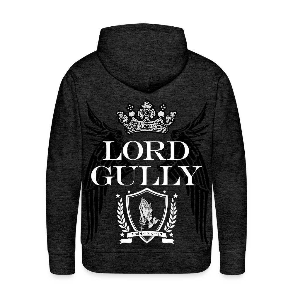 Wings Premium Hoodie - charcoal grey