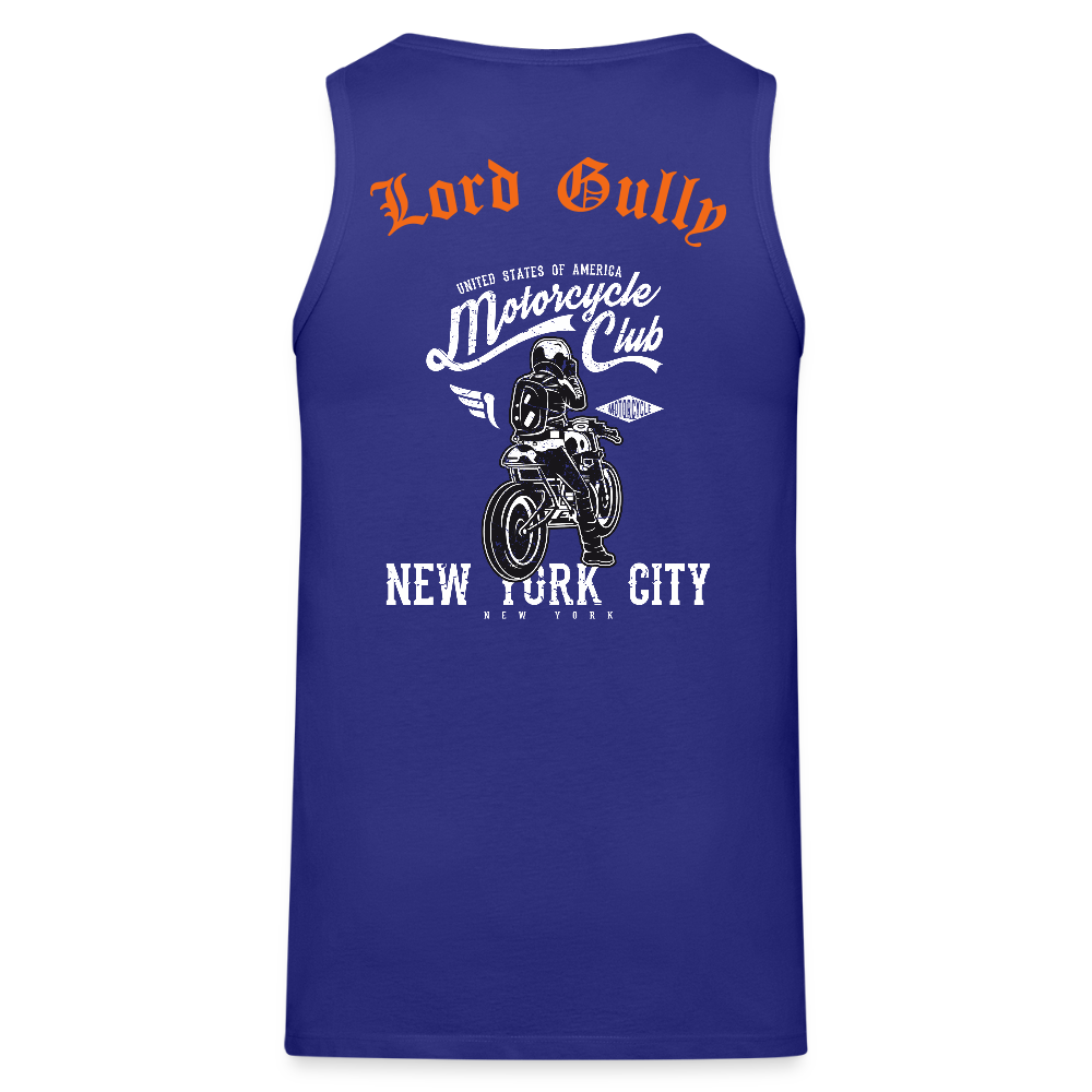 State Rider NY Tank - royal blue