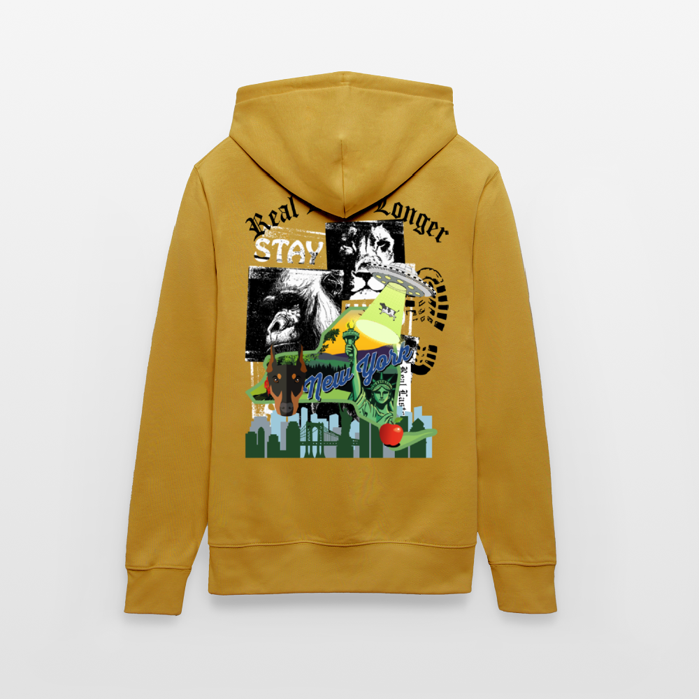 Heavyweight Concrete Liberty Hoodie - ochre