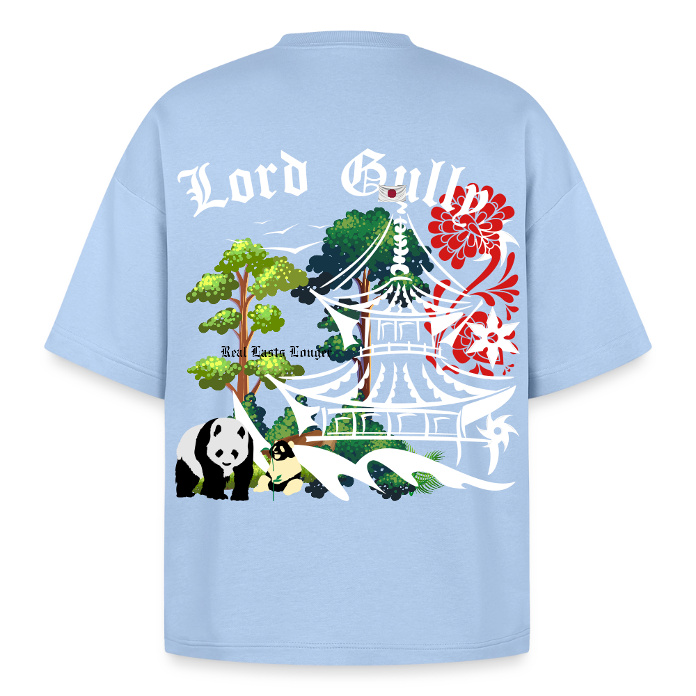 Ninjutsu Short Sleeve Sweatshirt - powder blue