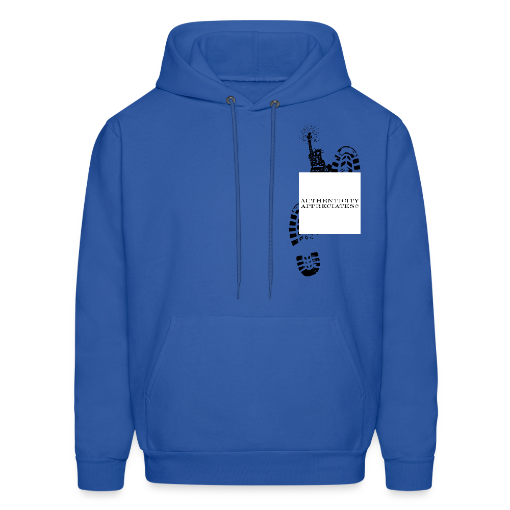 Concrete Liberty Hoodie - royal blue
