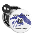 Lord Gully Button 2.2'' - white