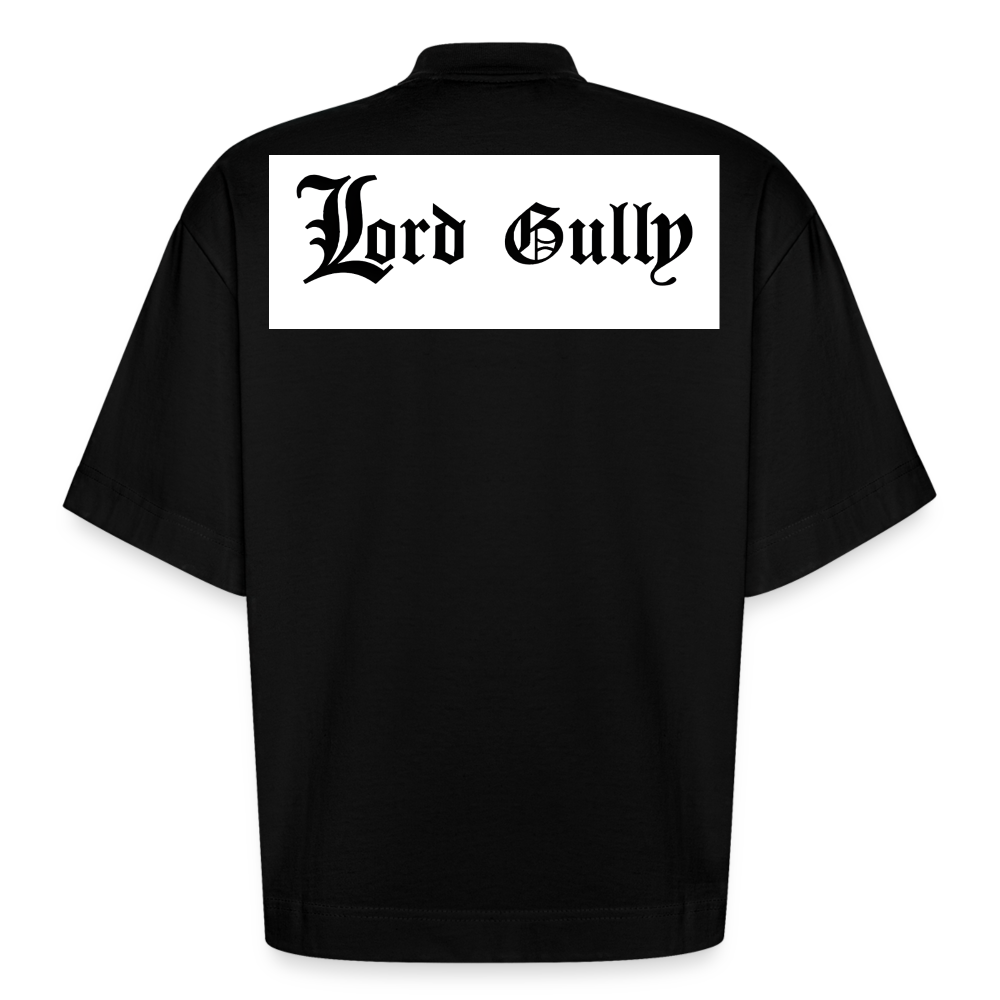 Oversized Boxy T-Shirt - SOLID BLACK