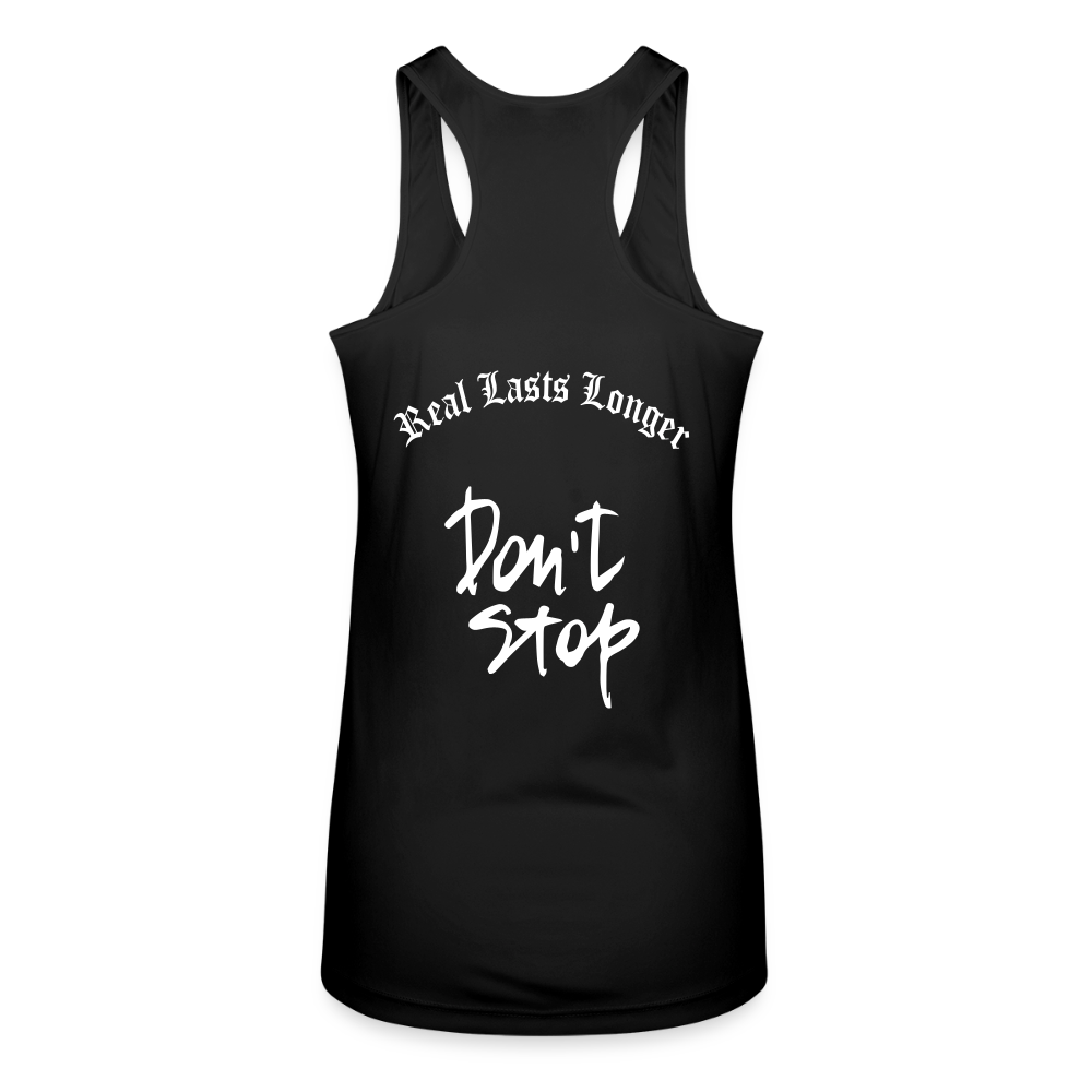 Women’s Performance Racerback Tank Top - black