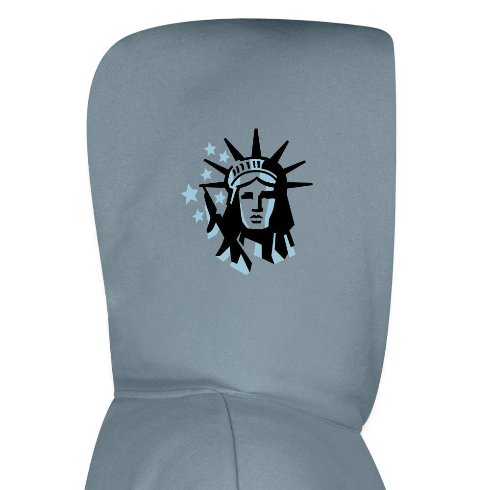 Heavyweight Concrete Liberty Hoodie - stone blue