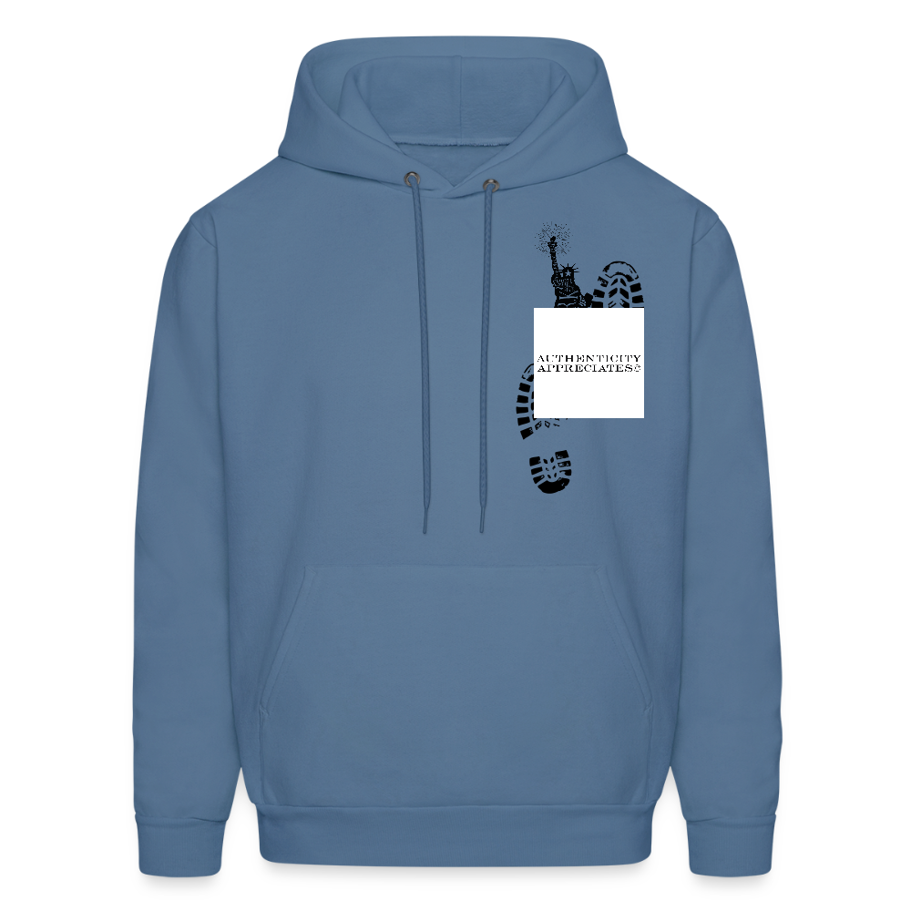 Concrete Liberty Hoodie - denim blue