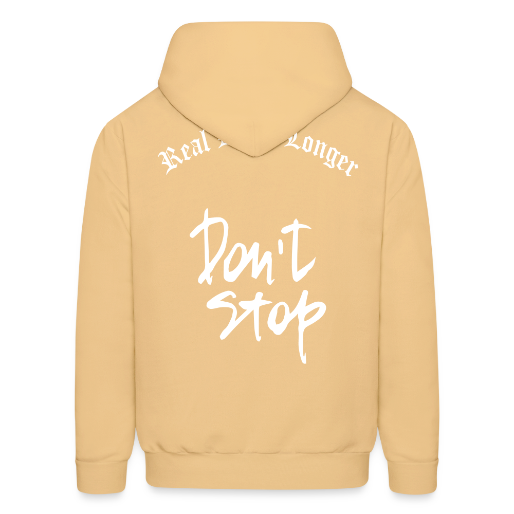Men's Over-sized Hoodie - light gold 