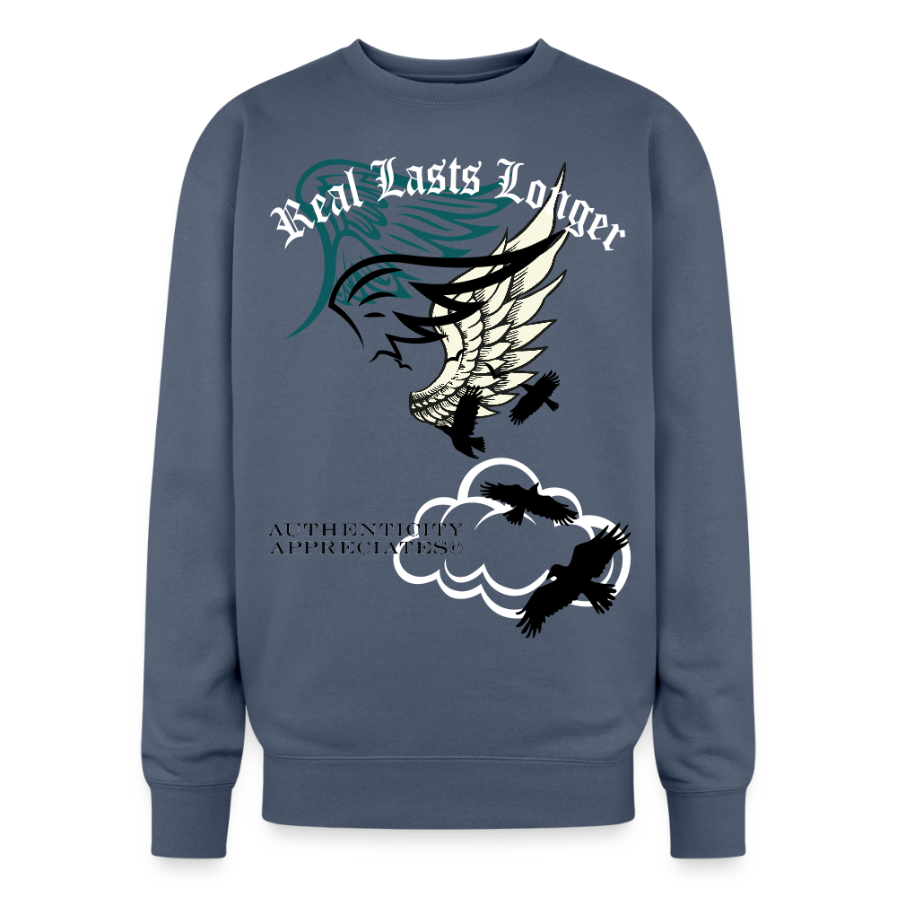 Authentic Crewneck - stone blue