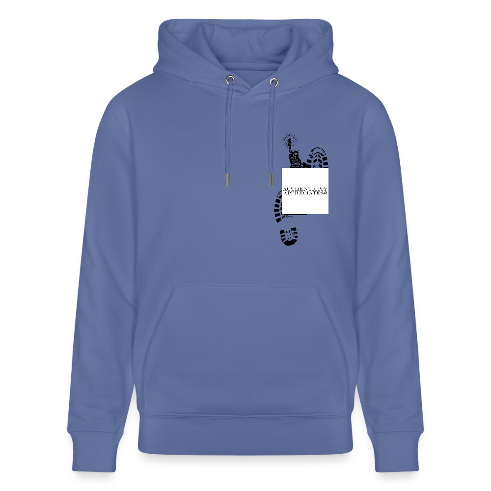 Heavyweight Concrete Liberty Hoodie - bright blue