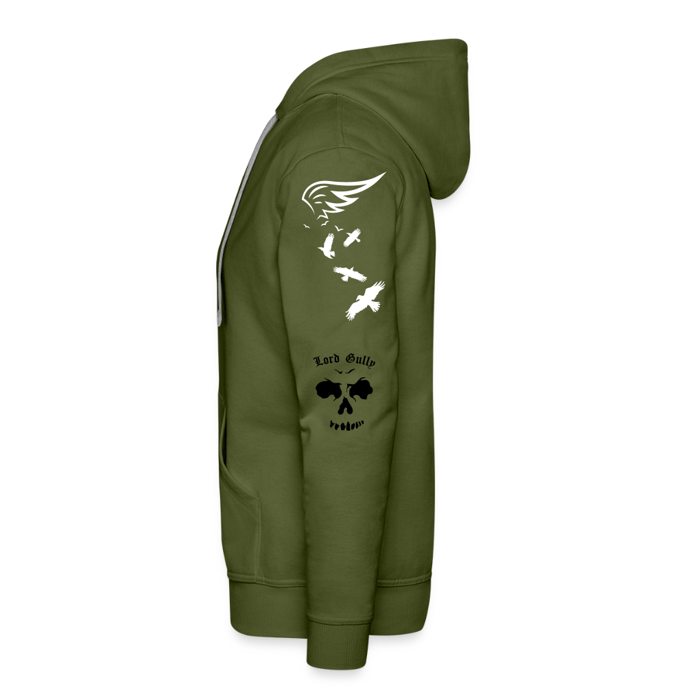 Wings Premium Hoodie - olive green