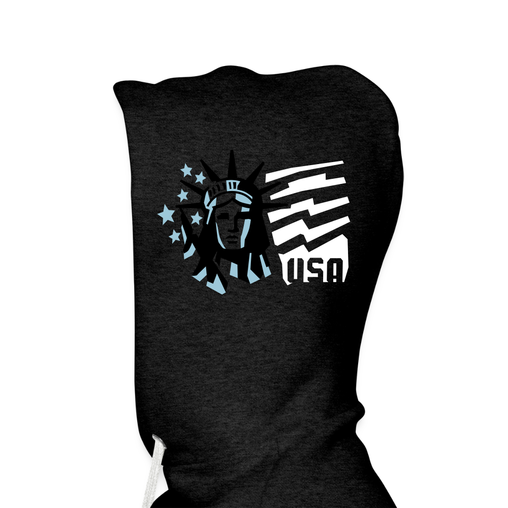 Wings Premium Hoodie - charcoal grey