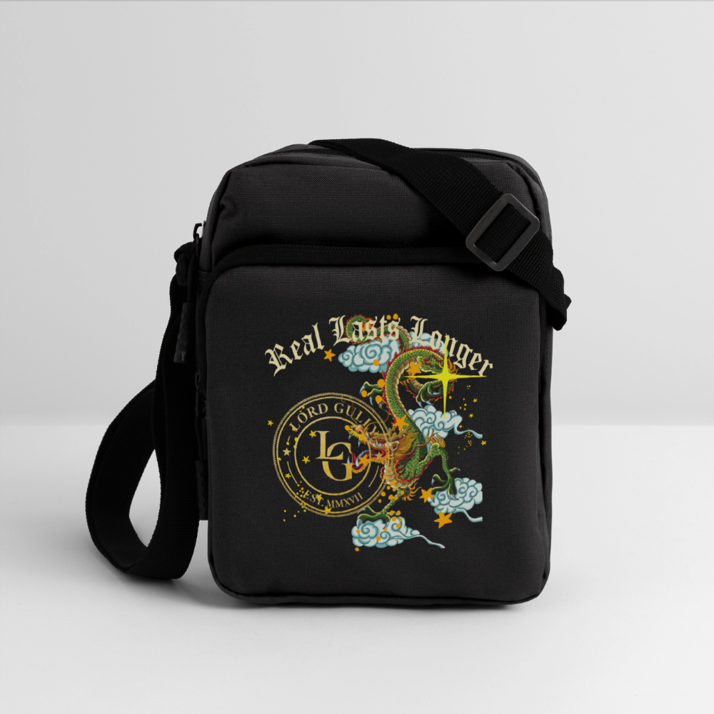 Dragon Crossbody Bag - black