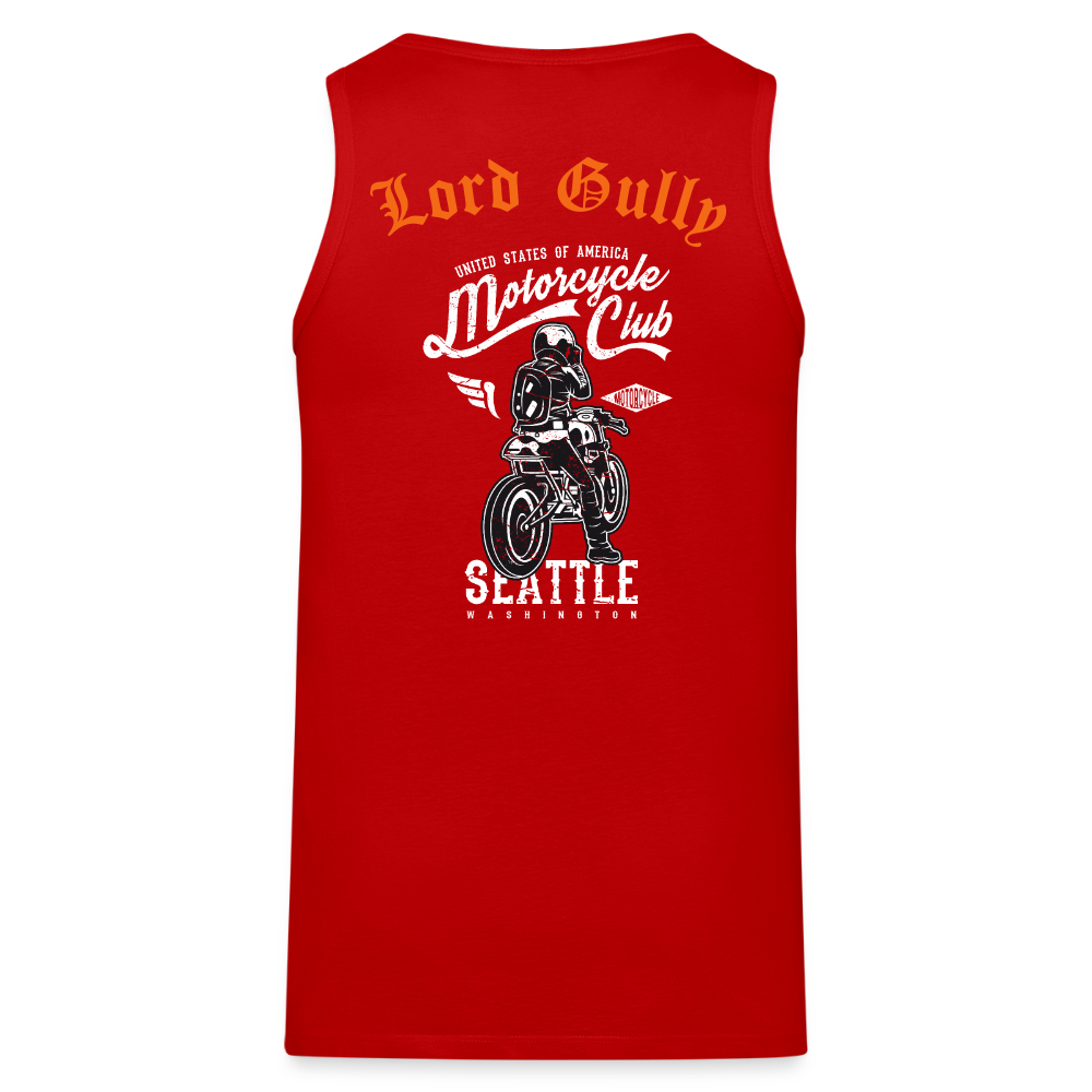 State Rider Seattle Tank - red