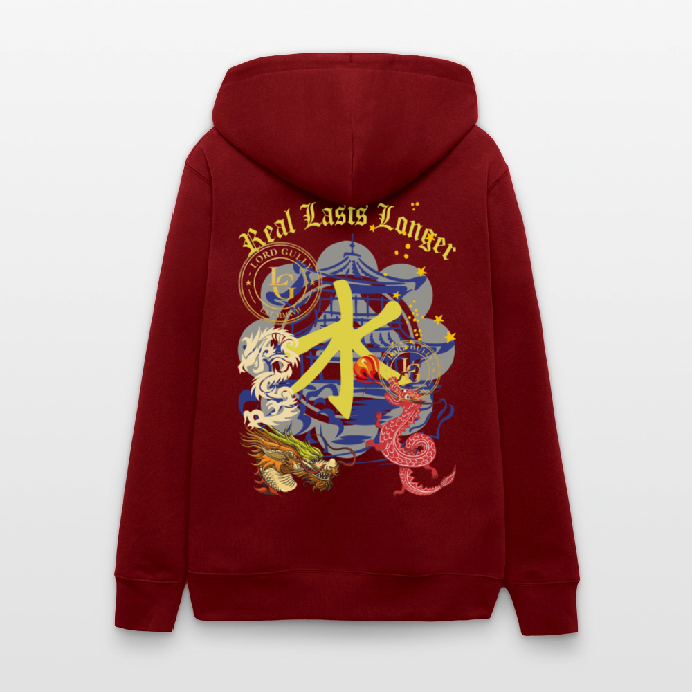 Cosmic Dynasty Hoodie - burgundy