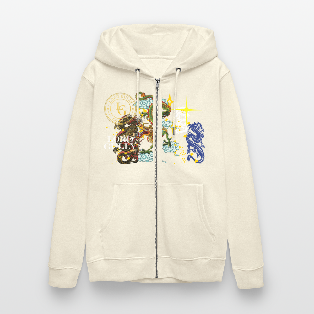 Cosmic Dynasty Hoodie - natural raw