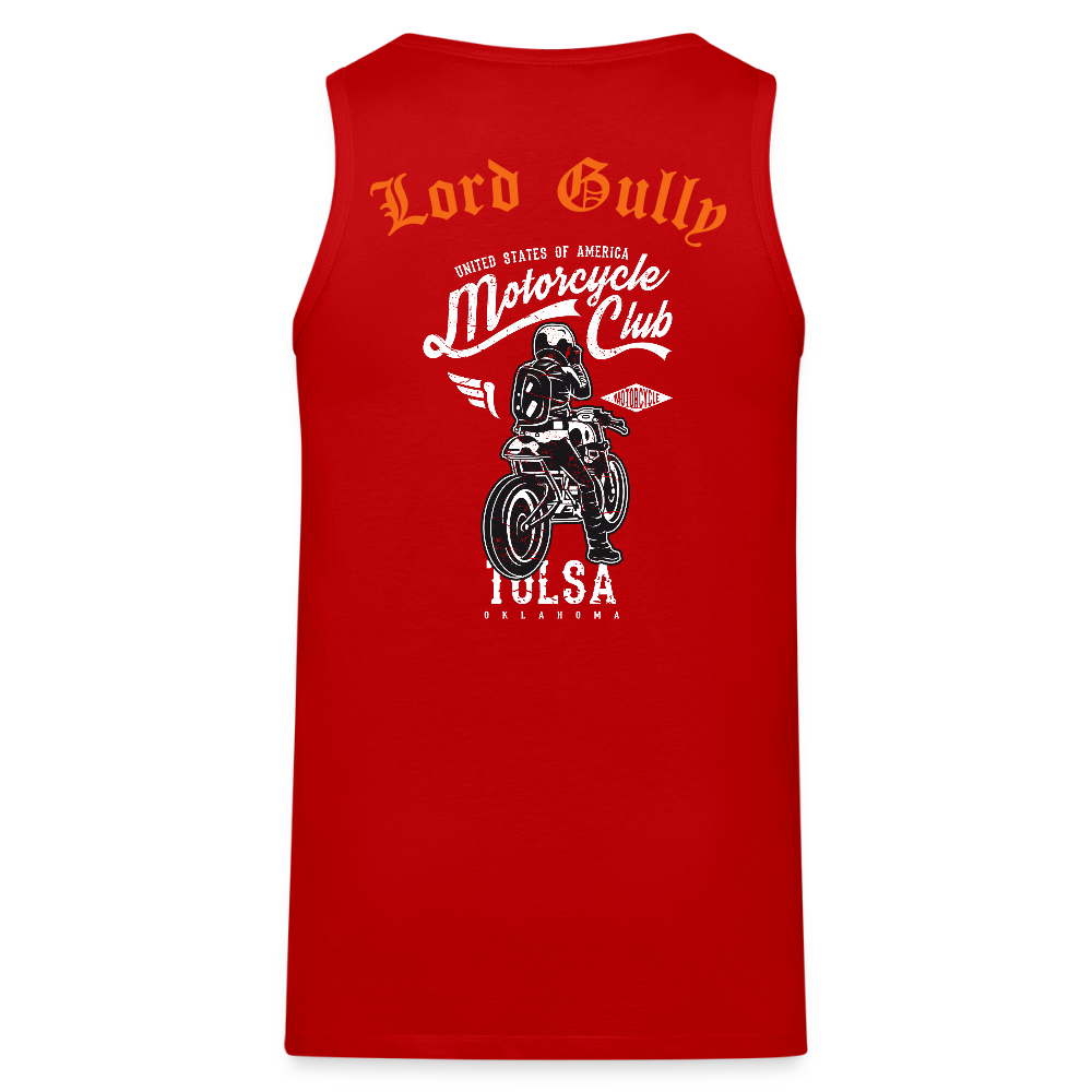 State Rider Tusla Tank - red