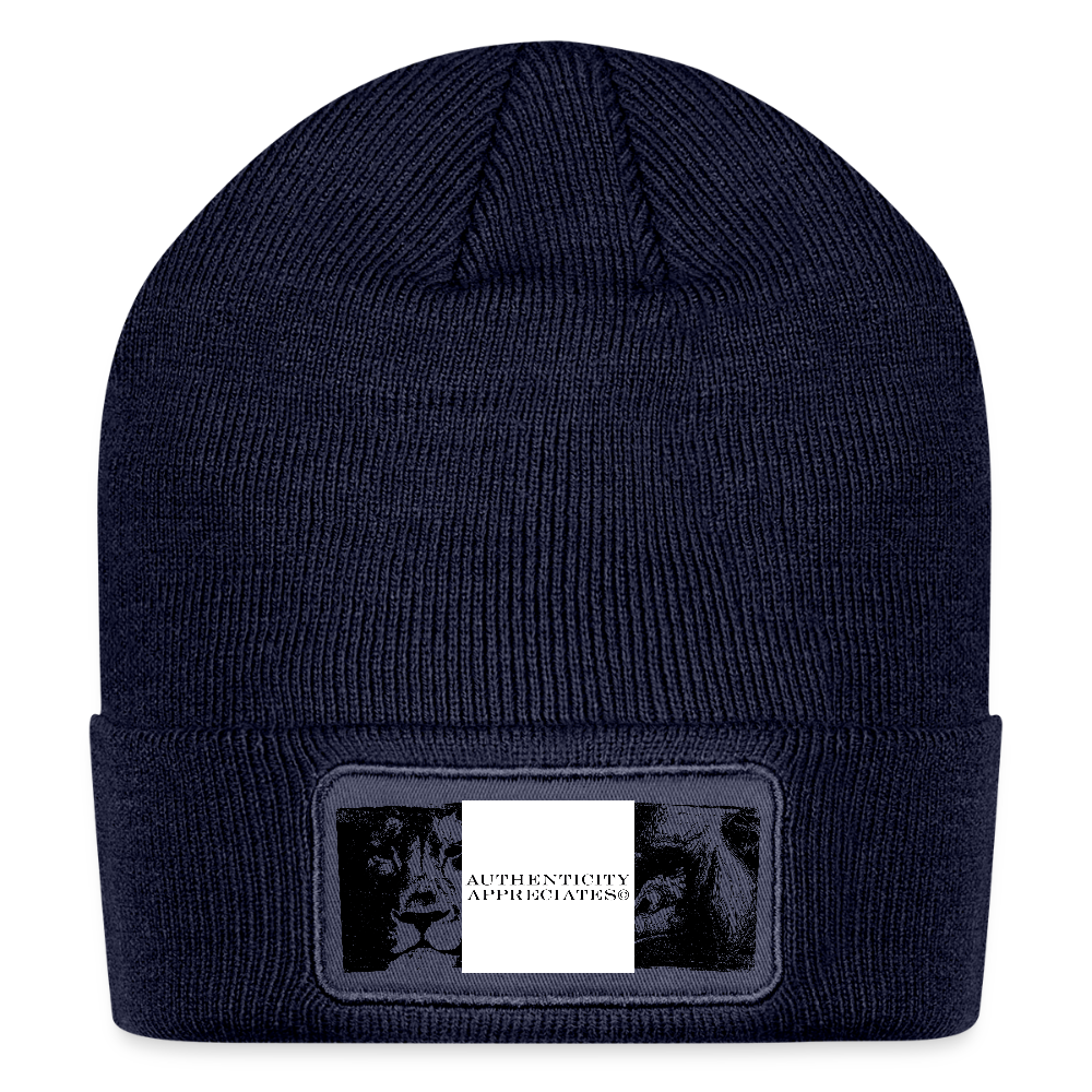 AS2 Patch Beanie - navy