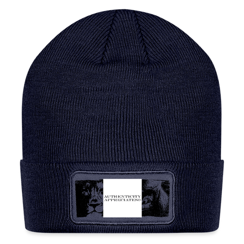 AS2 Patch Beanie - navy