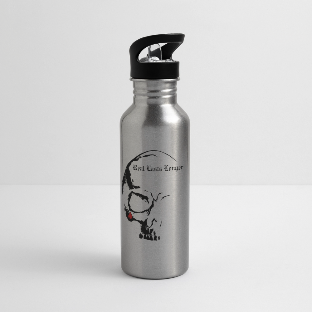 Real Lasts Water Bottle - silver