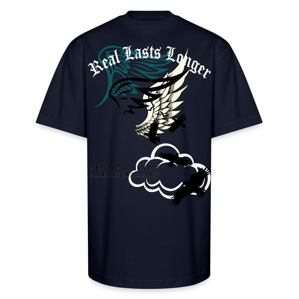 Oversized Authentic T - navy