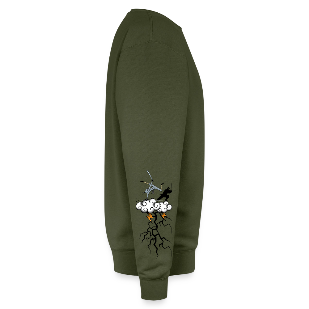 Ninjustu Sweatshirt - olive green