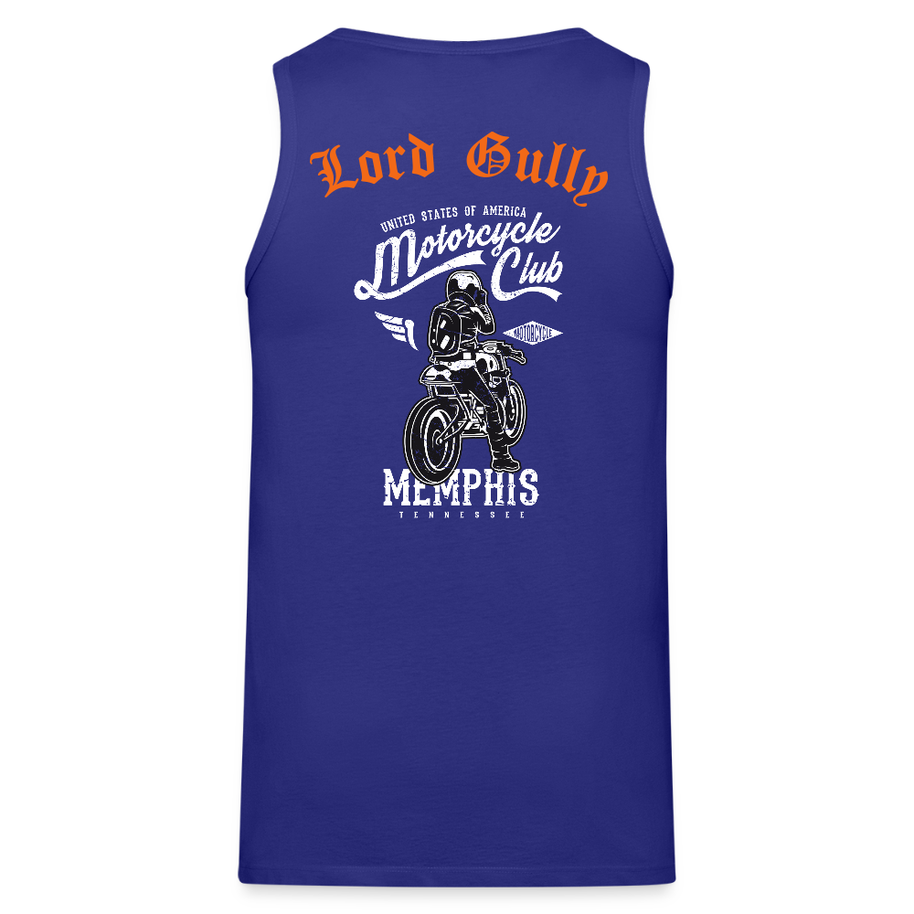 State Rider Memphis Tank - royal blue