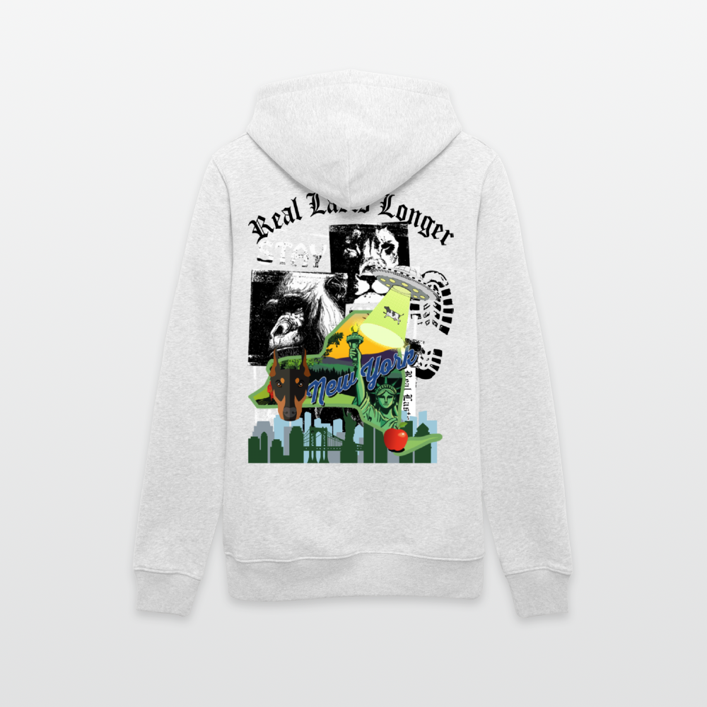 Heavyweight Concrete Liberty Hoodie - light heather gray