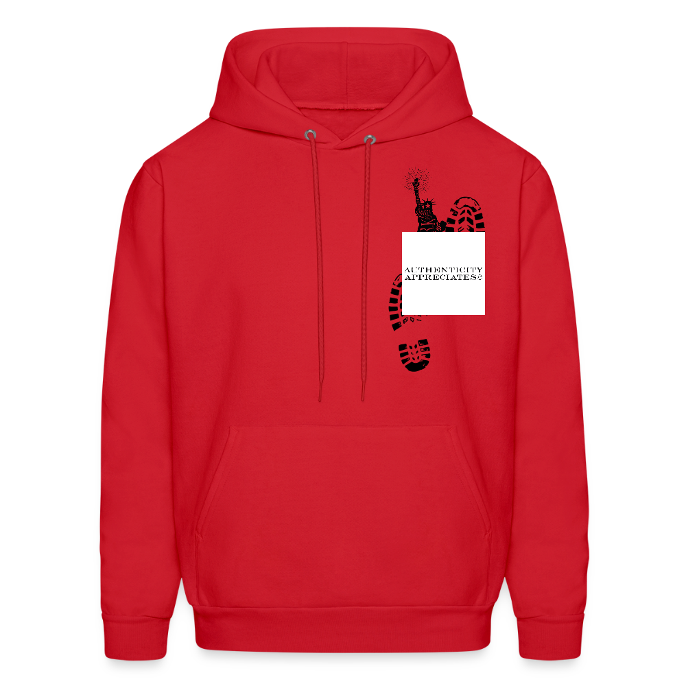 Concrete Liberty Hoodie - red