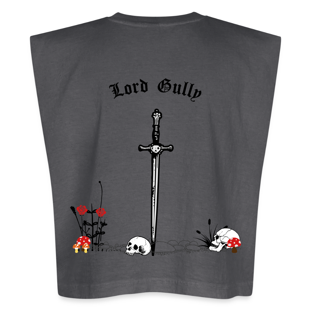 Washed Women´s Muscle Tank Top - faded black