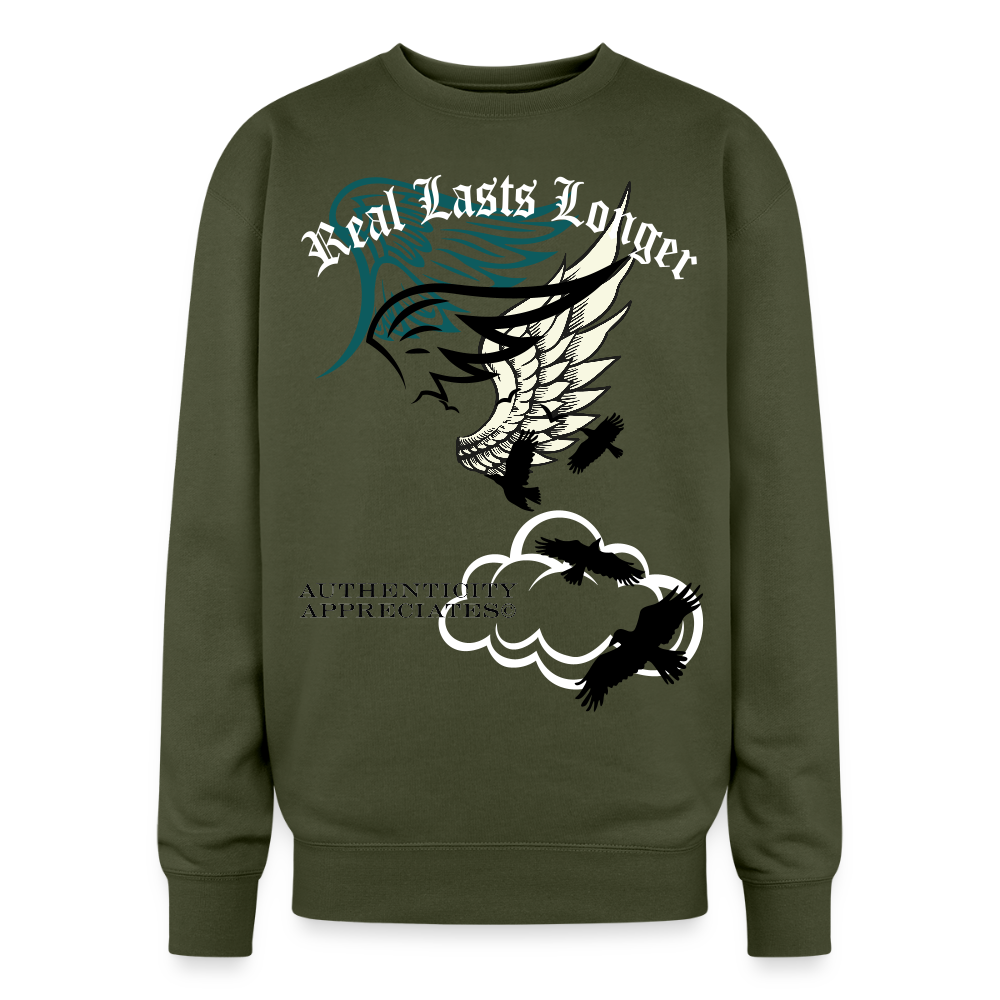 Authentic Crewneck - olive green