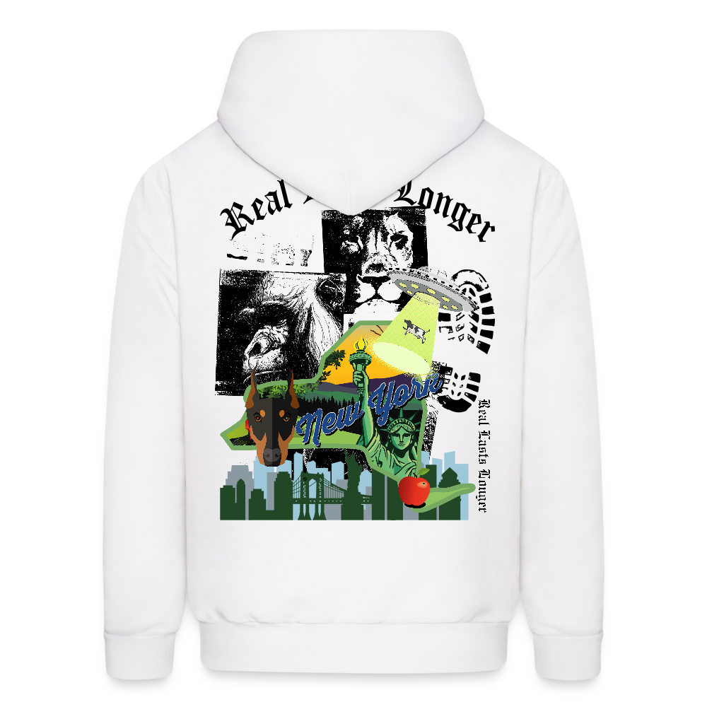 Concrete Liberty Hoodie - white