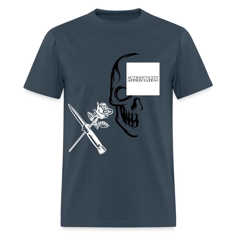 AA T-Shirt -  blue dusk