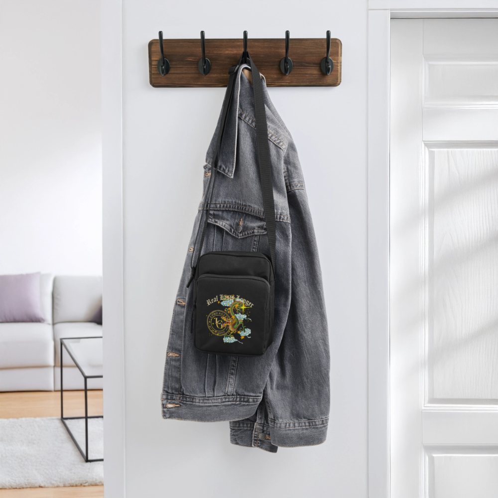 Dragon Crossbody Bag - black