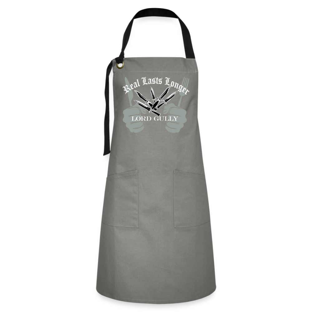Artisan Apron - gray/black