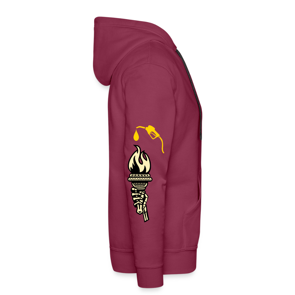 Wings Premium Hoodie - burgundy
