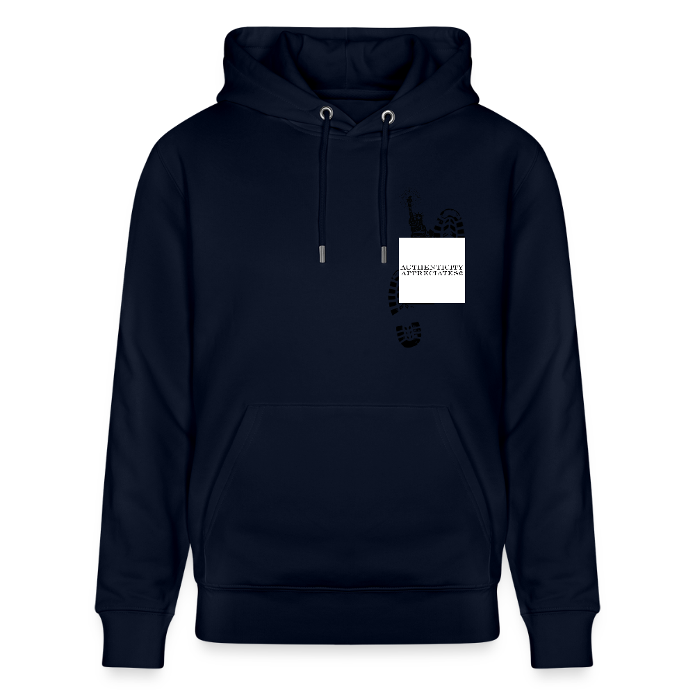 Heavyweight Concrete Liberty Hoodie - french navy