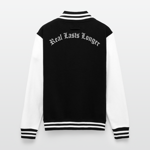 Lord Gully Varsity Jacket - black/white