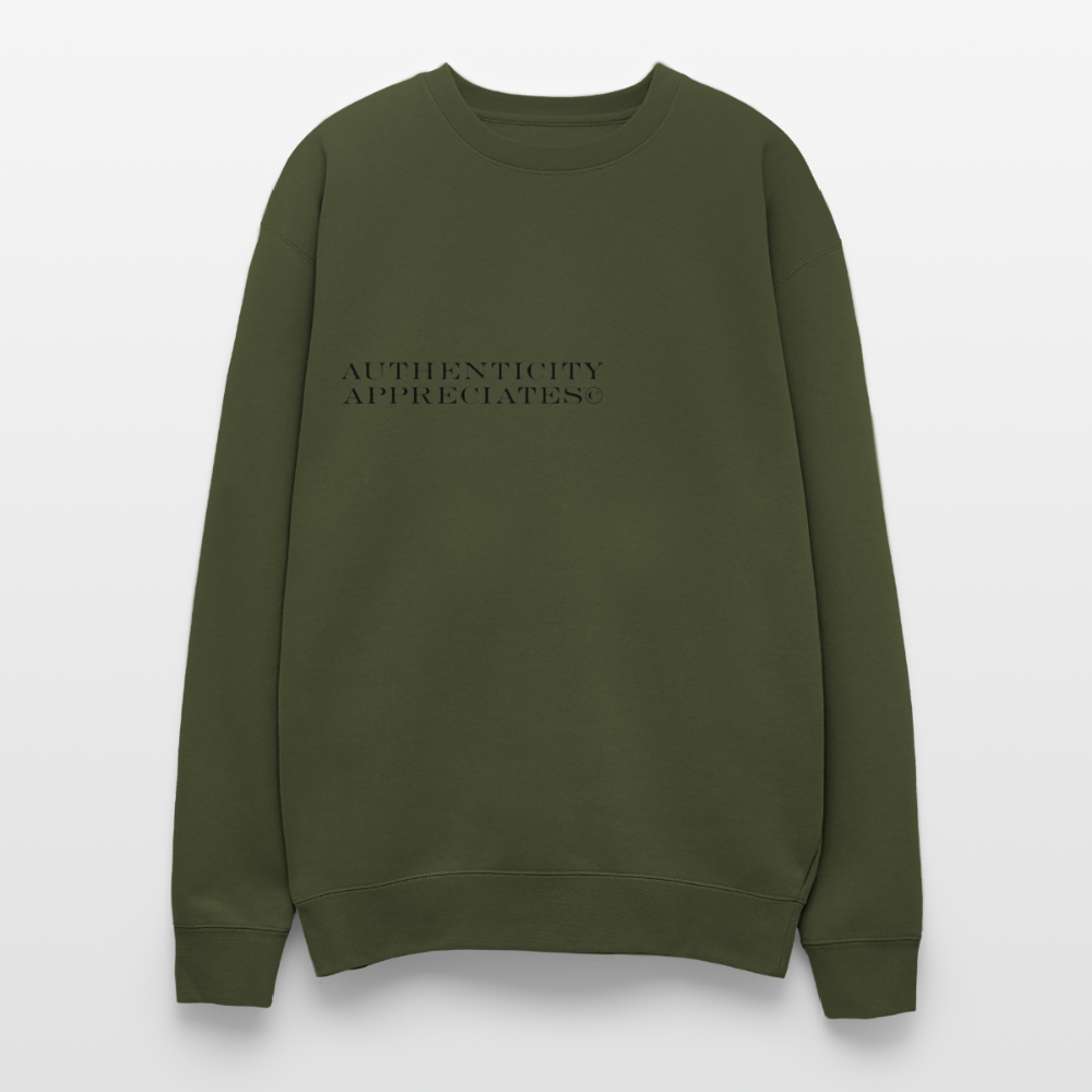 Authentic Crewneck - olive green