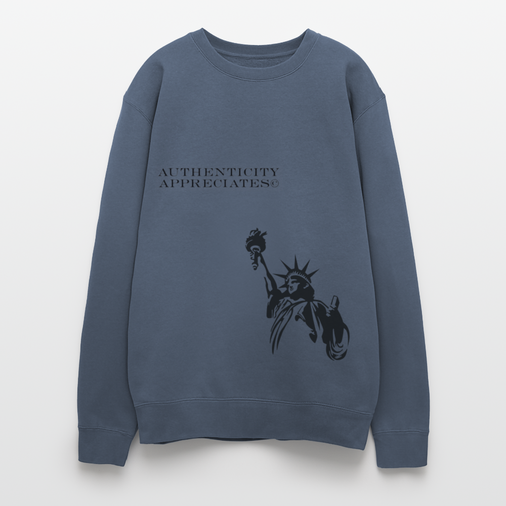 AS2 Crewneck - stone blue