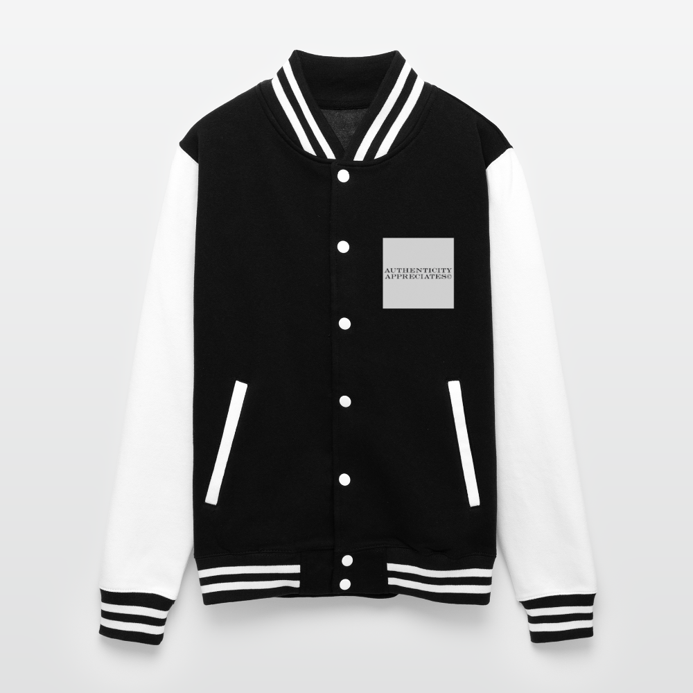 Lord Gully Varsity Jacket - black/white