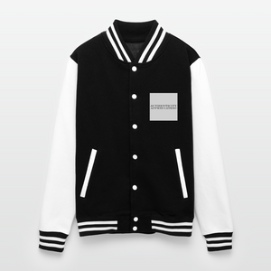 Lord Gully Varsity Jacket - black/white