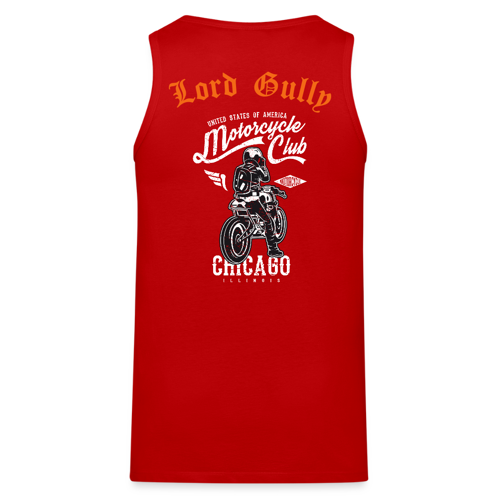 State Rider Chicago Tank - red