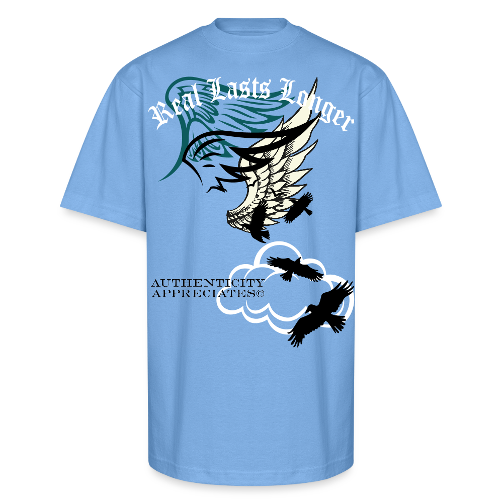 Oversized Authentic T - sky blue