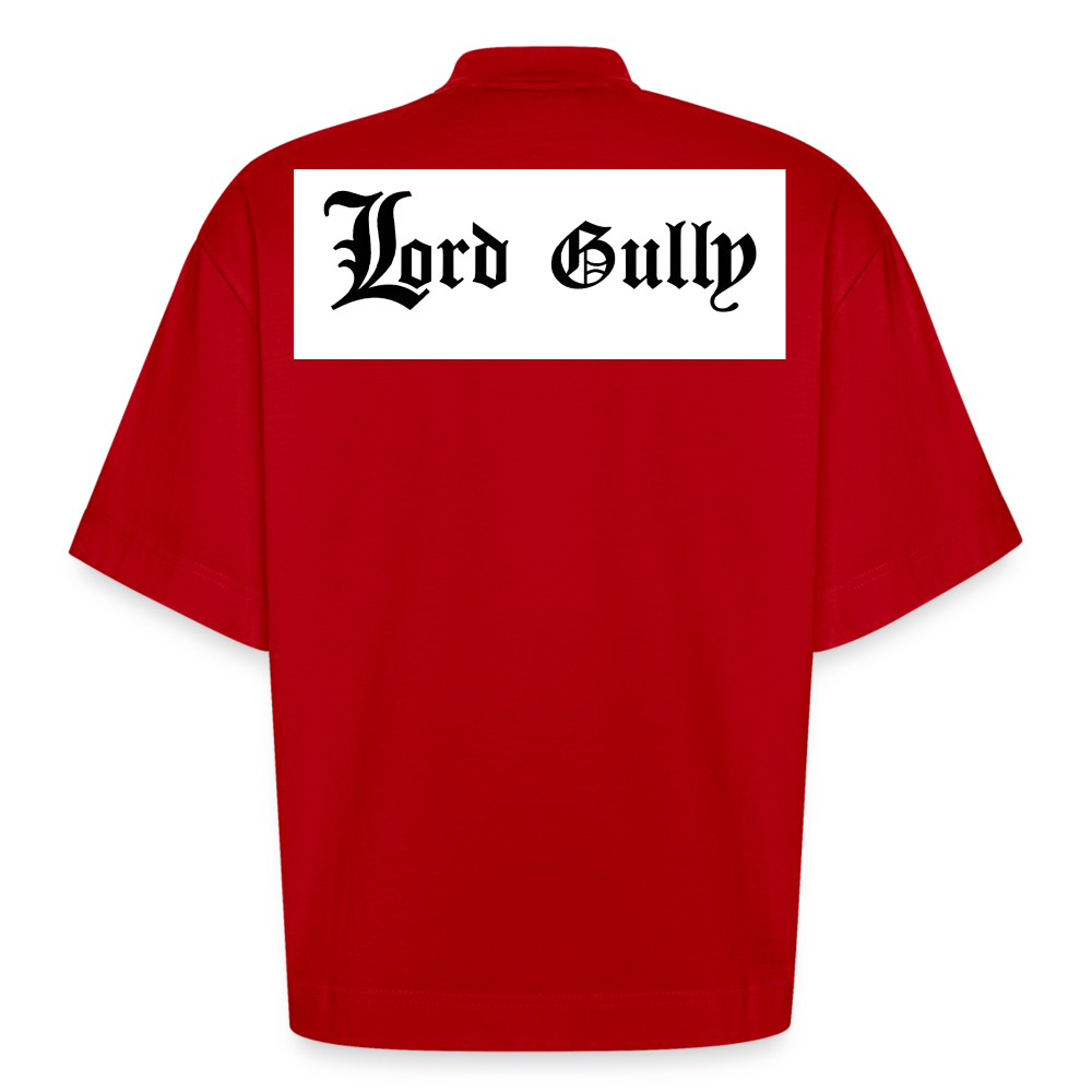 Oversized Boxy T-Shirt - red