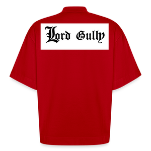 Oversized Boxy T-Shirt - red
