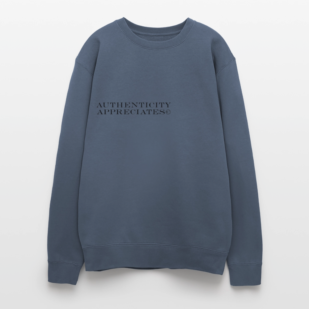 Authentic Crewneck - stone blue