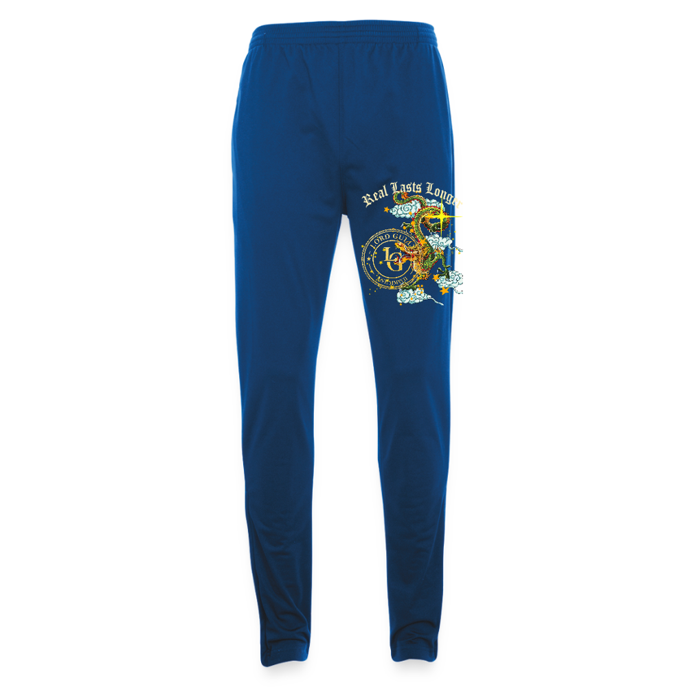 Sportswear Unisex Dragon Joggers - royal blue