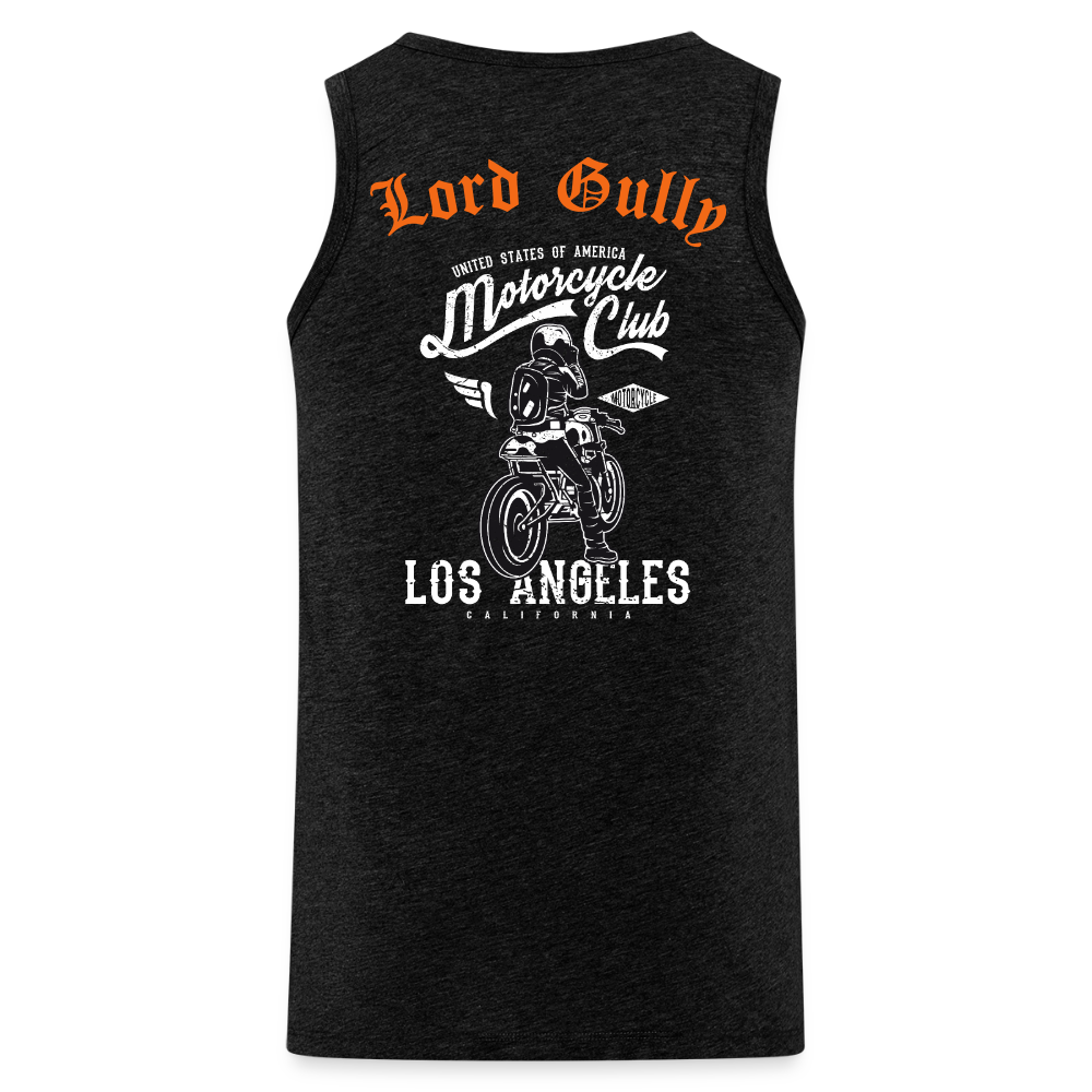 State Rider LA Tank - charcoal grey